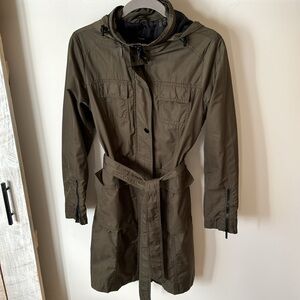 Tahari Trench-Style Rain Coat